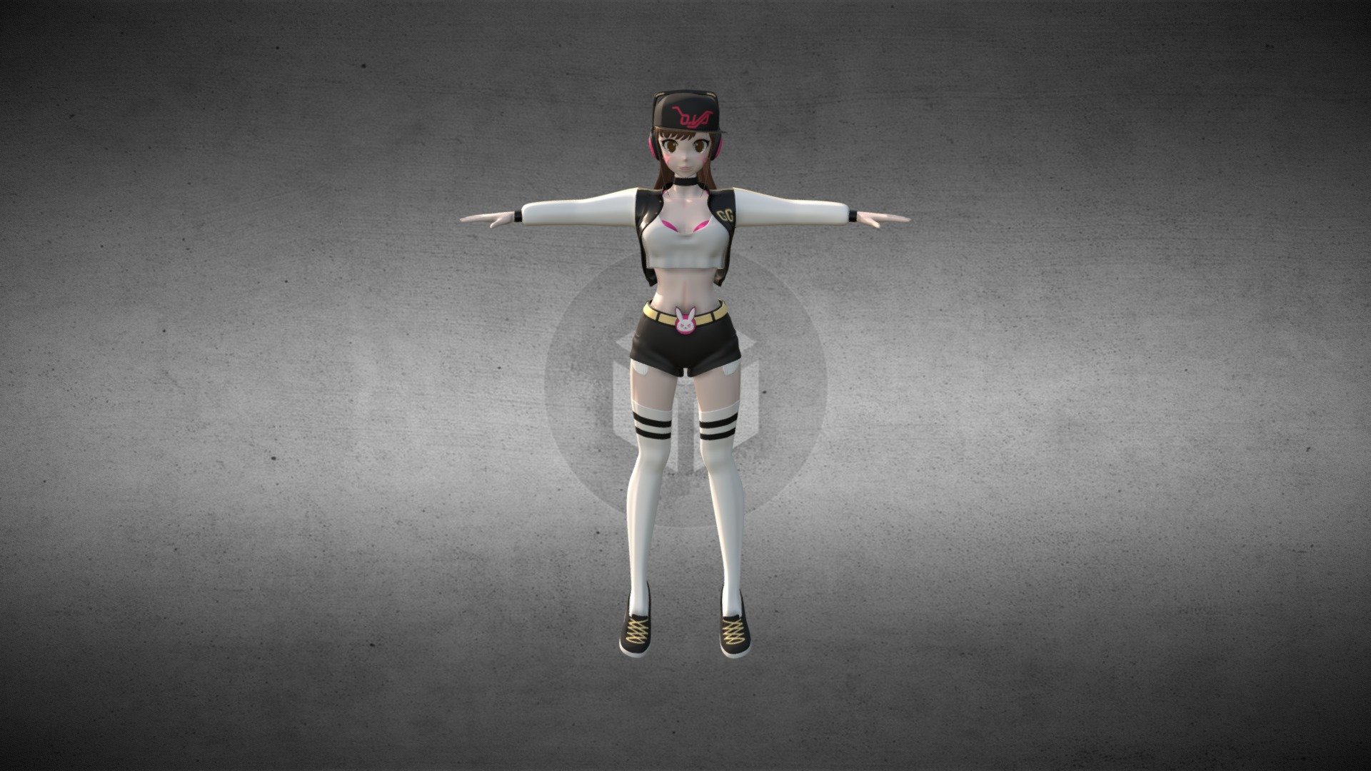 Dva Kpop 3d Model By Mandiee Mandiewolf [54cf69e] Sketchfab