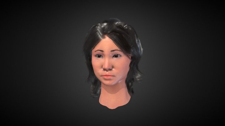Ho Yeon Jung Bust 3D Model