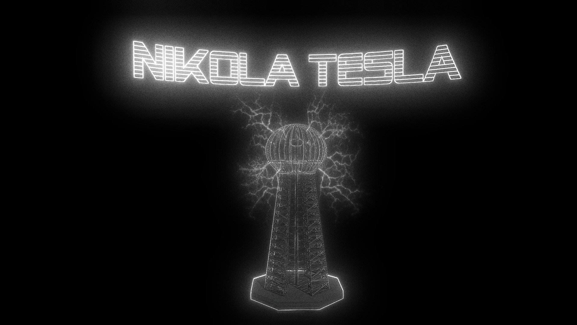 #23 Tesla Tower - Ancient "Inktober2019"