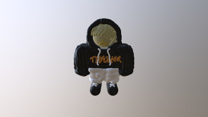Trasher rough 3D Model