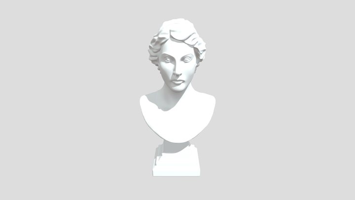 Female Bust 2 3D Model