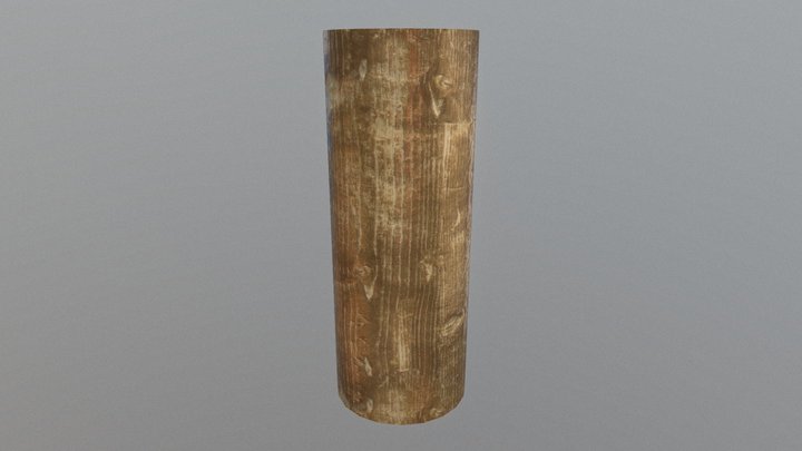 wood block 3D Model