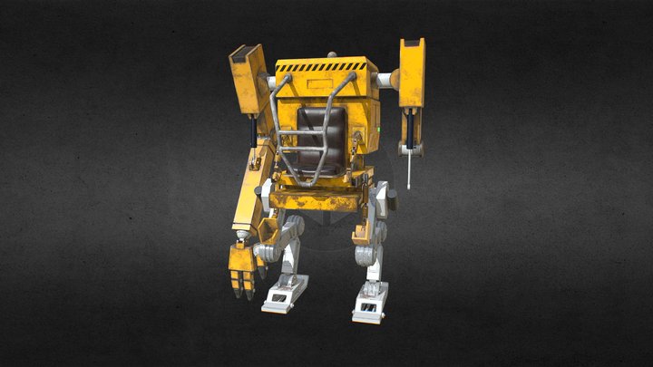 Meca K-R1 F-SHR 3D Model