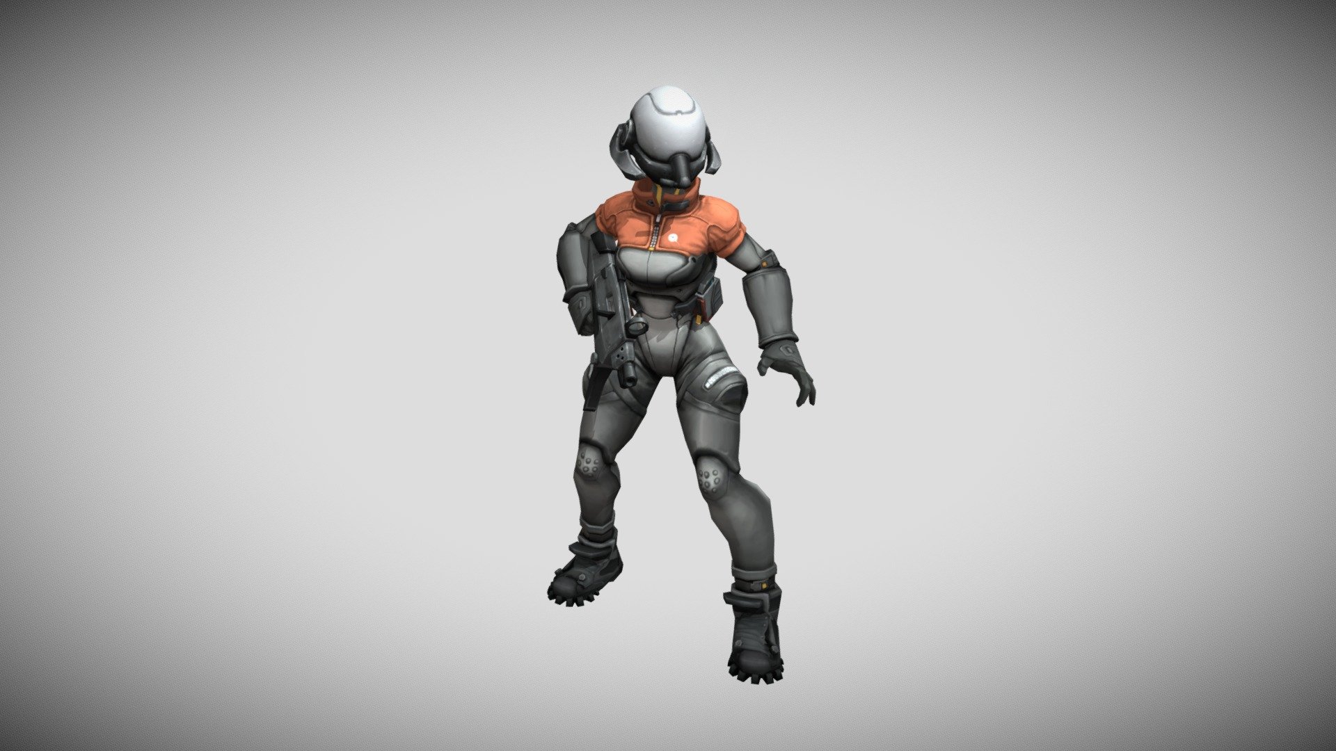 Cyber Assassin girl