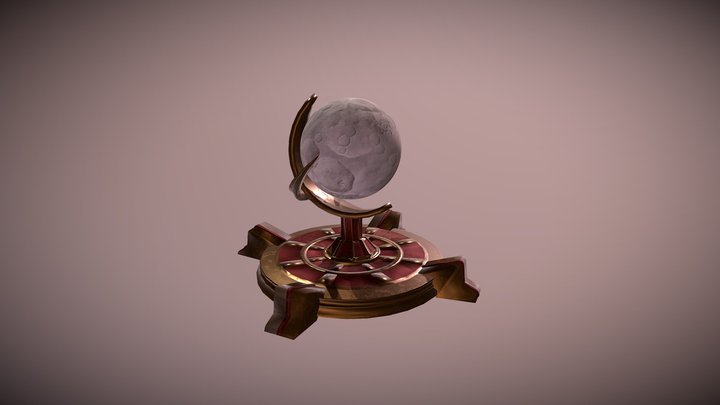 Moondial 3D Model