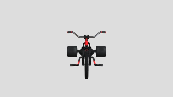 Drift Trike Bike Low Poly