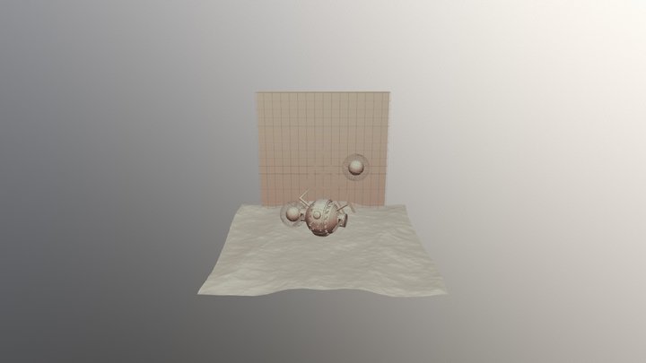 dron 3D Model