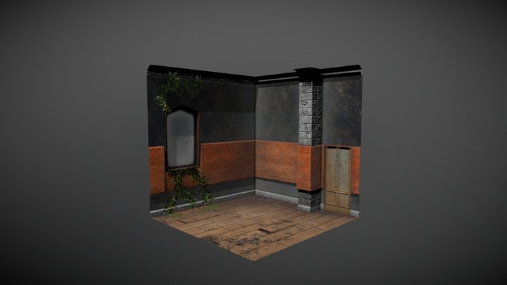 Abandoned Murder Room 3D Model