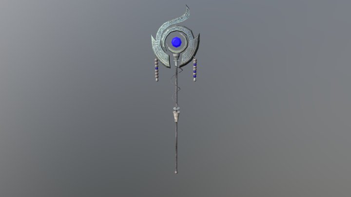 Magic Staff Mk2 3D Model