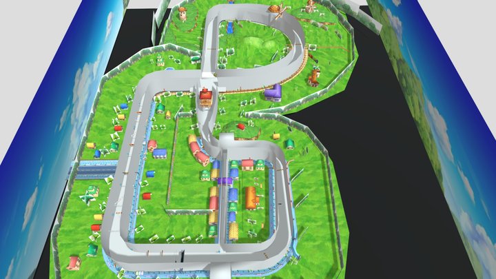 Village_I01 3D Model