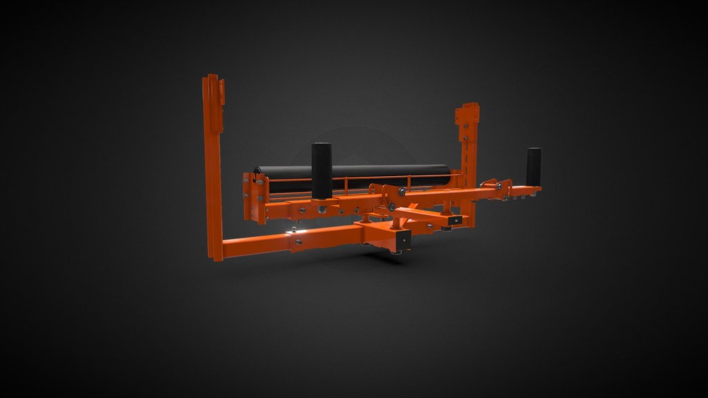 Conveyor Belt Alignment - A 3D model collection by Martin Engineering ...