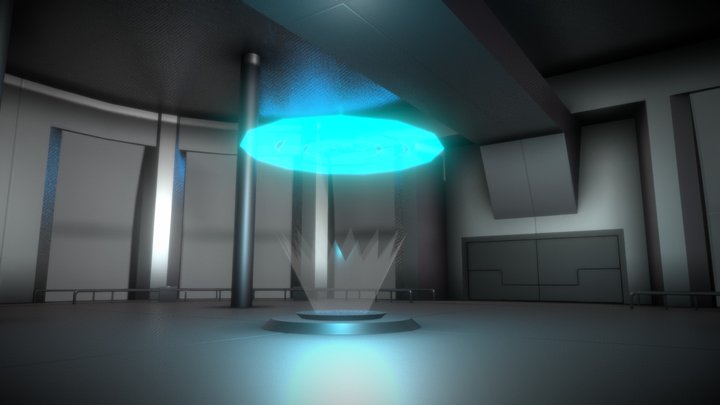 Space station scene Wip 1 – Modello 3D gratuito STL