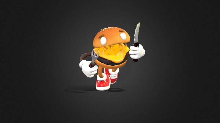 É hora do lanche! I It's snack time! 3D Model
