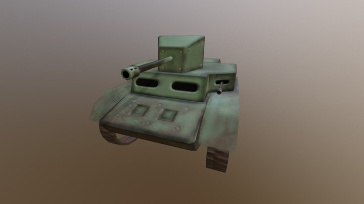 Tank 3D Model