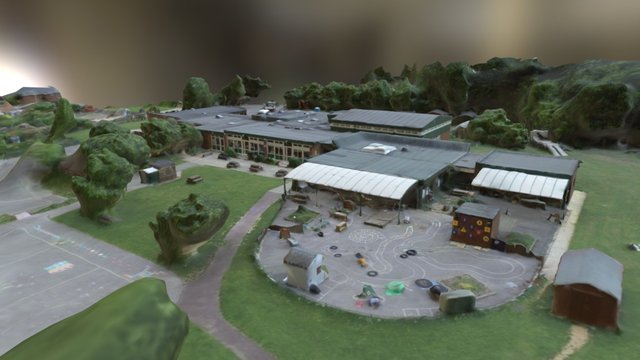 School 3D Model