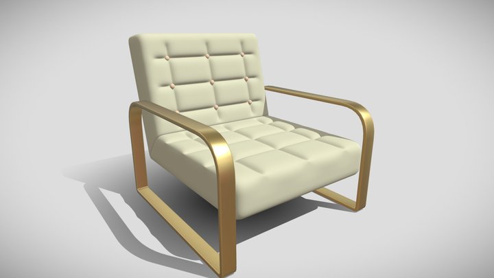 Fashion Chair 3D Model