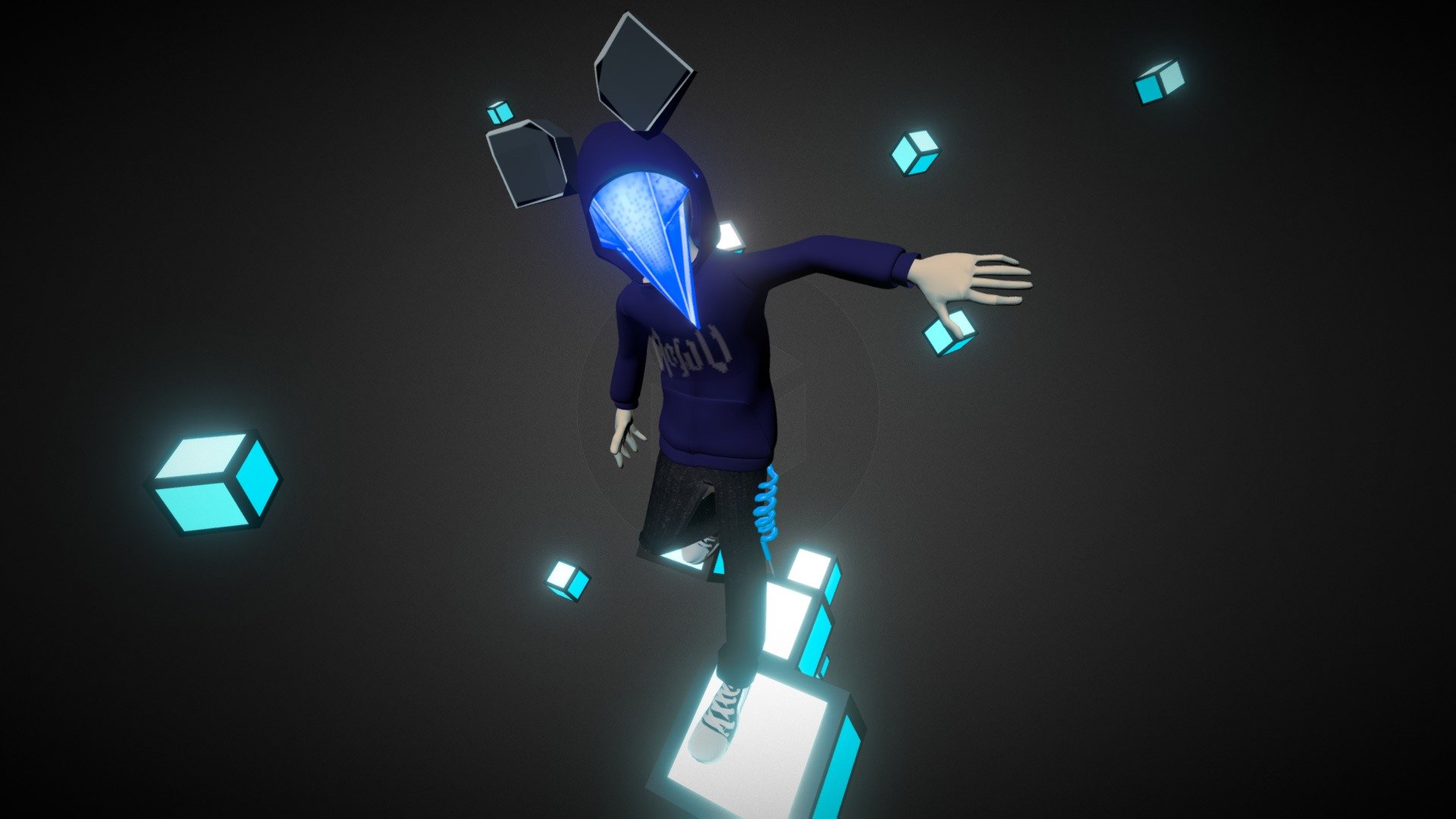 Defalt Watch Dogs 3D Model By Beatriz Frankenstein 