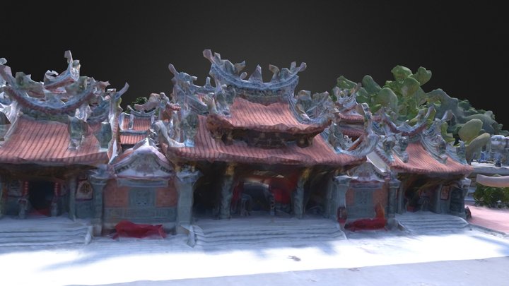 嘉義笨港水仙宮 3D Model