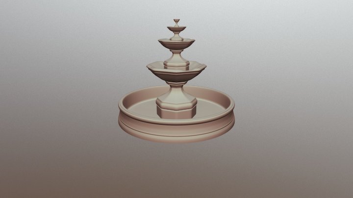 Fountain 3D Model
