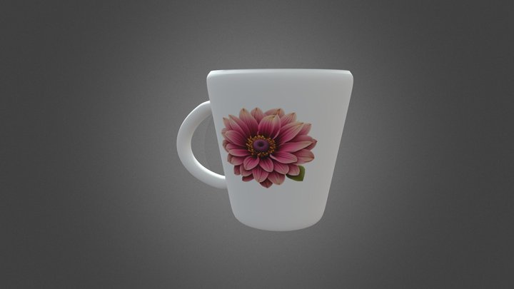Traditional Tea Cup from Asia 3D Model