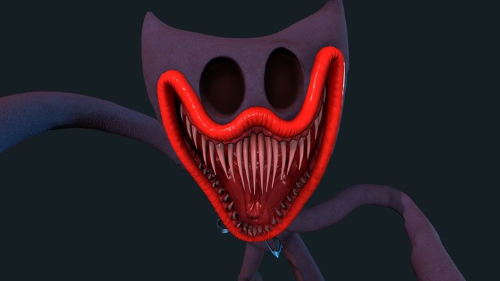Poppy Playtime (Chapter 3) - Hallucination Huggy – Free 3D Model STL