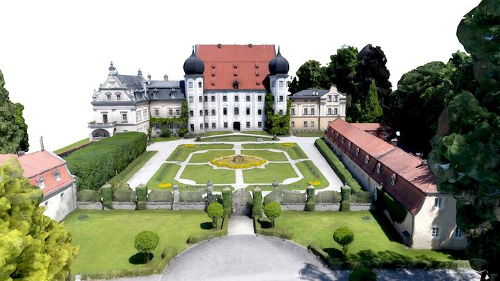 Schloss Maxlrain 3D Model