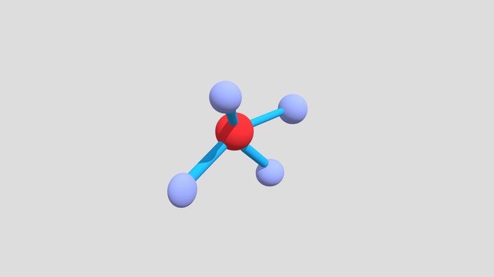 Модель молекулы 3D Model