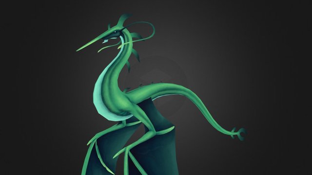 The Dragon Shisk 3D Model