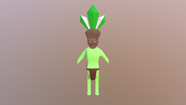 Minion green 3D Model