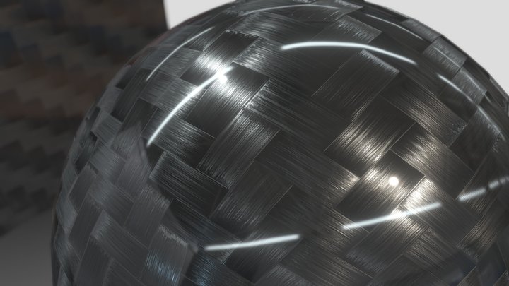 carbon fiber （Substance Designer） 3D Model