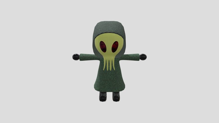 cthulhu ragdoll 3D Model