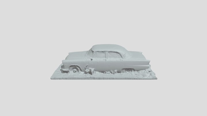 Plymouth Beldevere 1955 Scan for 3D-printing