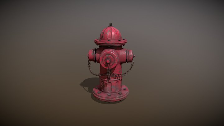 Fire Hydrant 3D Model