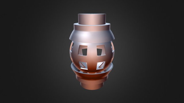 Ball Joint 3/4" fit 3D Model
