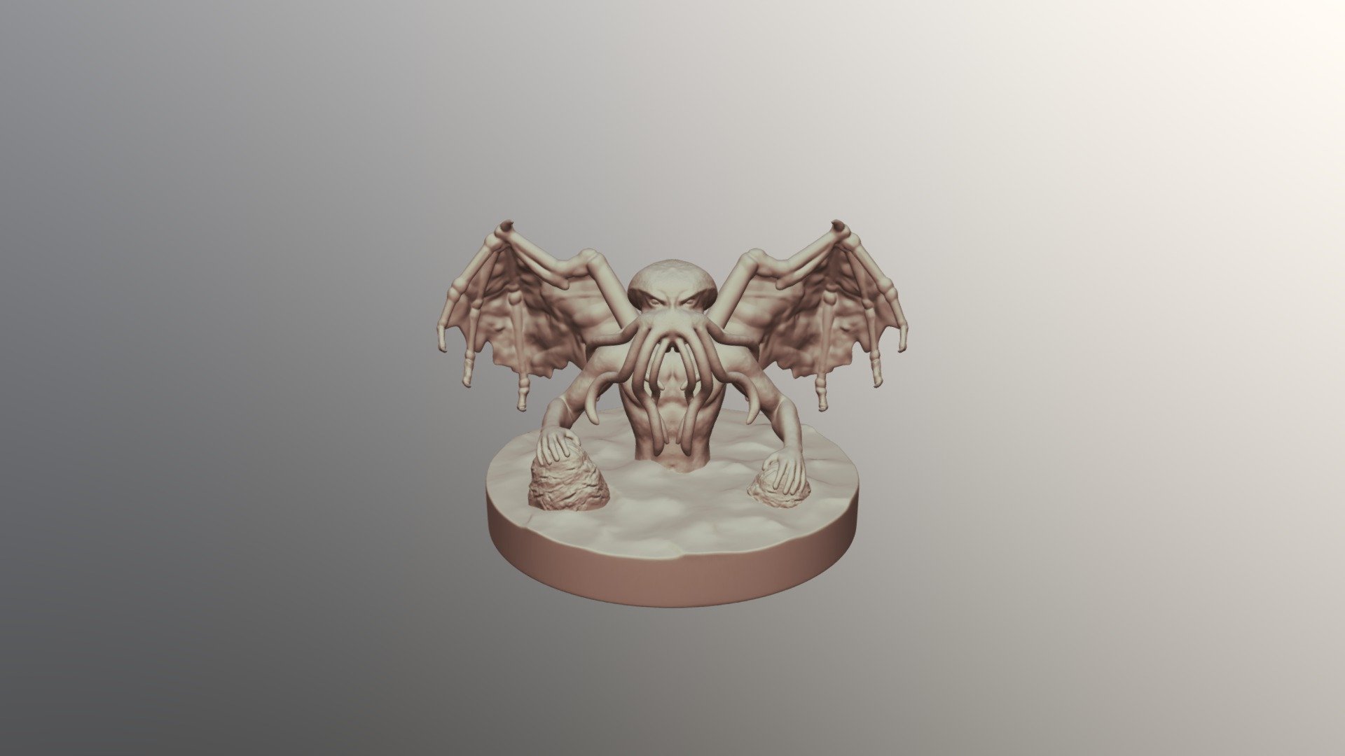 Cthulu 3d Print Concept