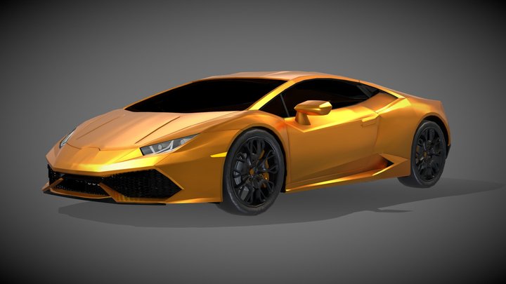 Lamborghini Huracán 3D Model