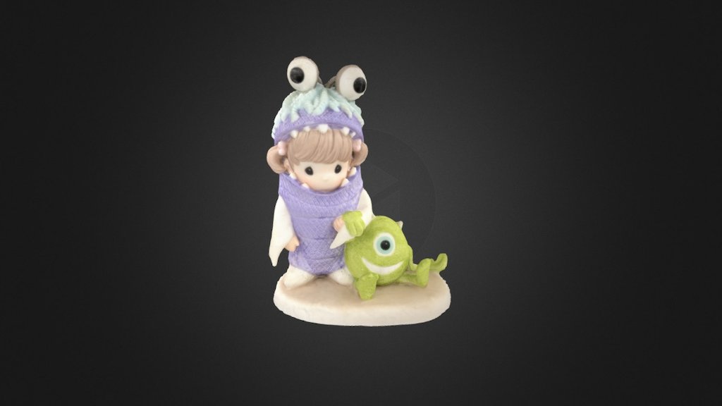 Precious Moments DISNEY - MONSTERS INC - 152024 EYE selling LOVE YOU BOO and MIKE