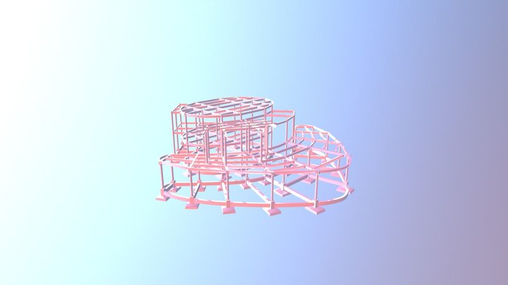 Cafe Da Nang 3D Model