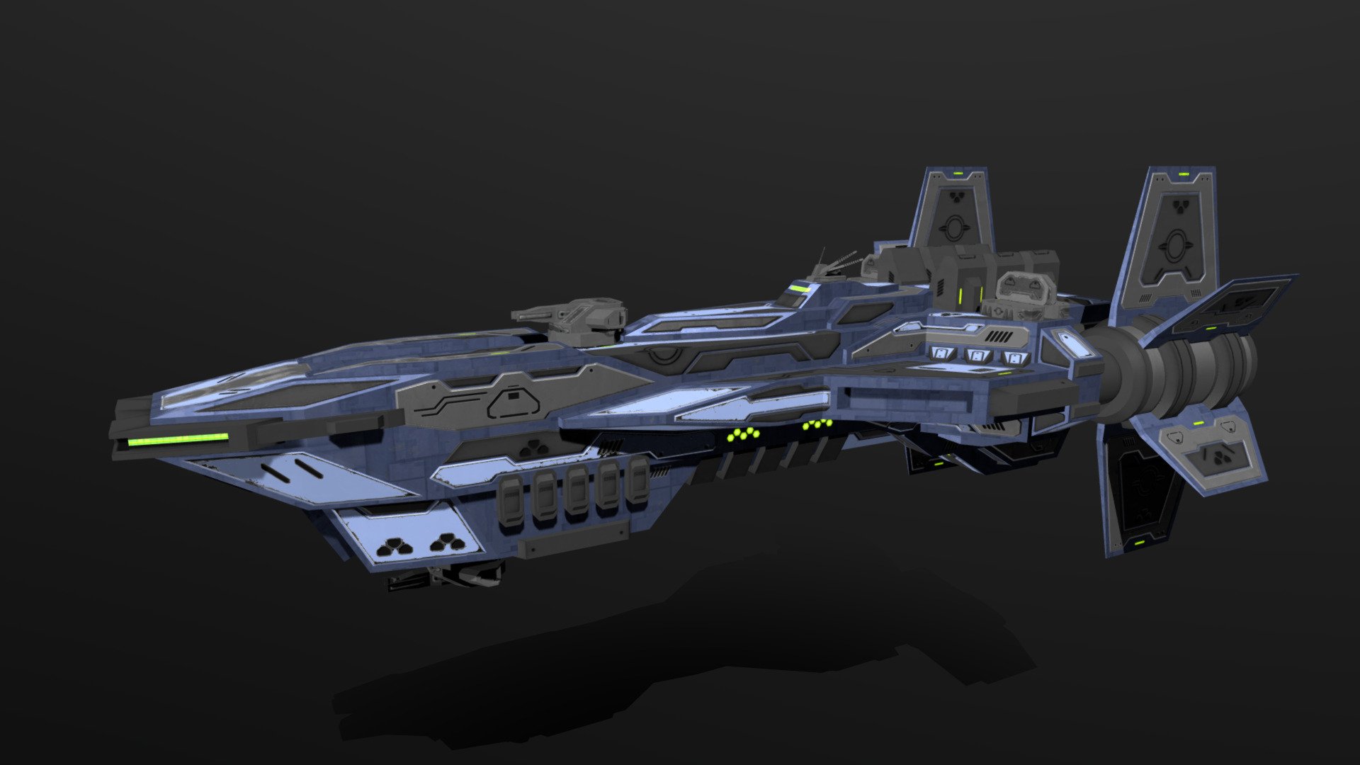 Enkar Republic Frigate Orlot - Buy Royalty Free 3D model by MSGDI ...