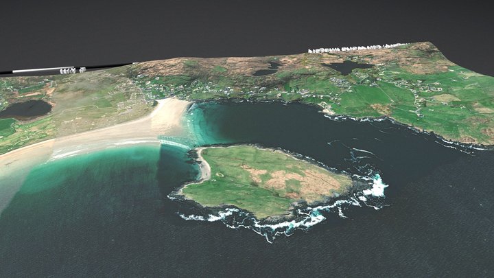 Narin-Portnoo Beach, Co. Donegal – Free 3D Model STL