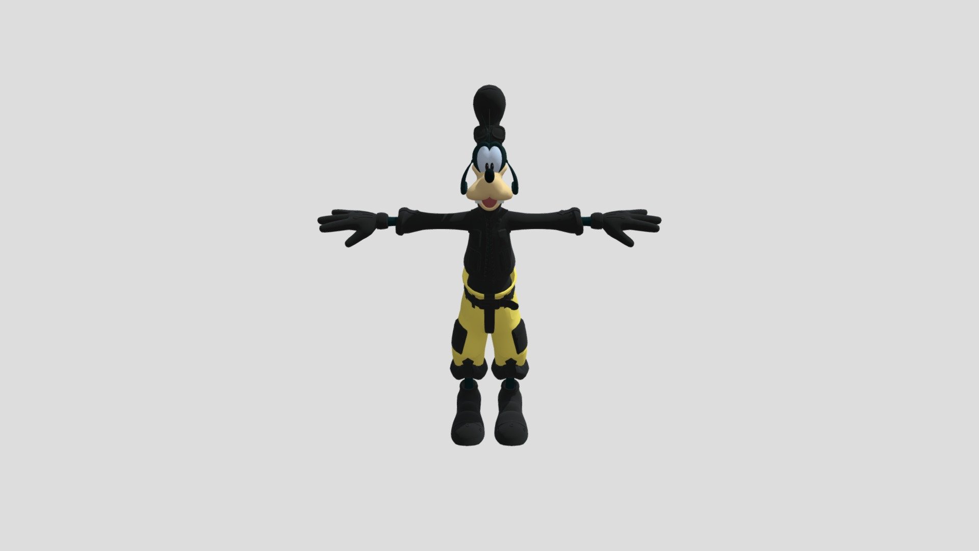 Kingdom hearts 3 goofy - Download Free 3D model by Fandroid and melody ...