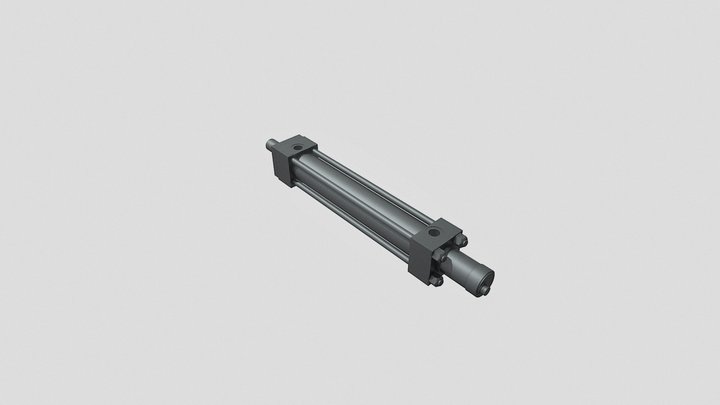 Servohydraulic cylinders with position sensor – Modèle 3D gratuit STL