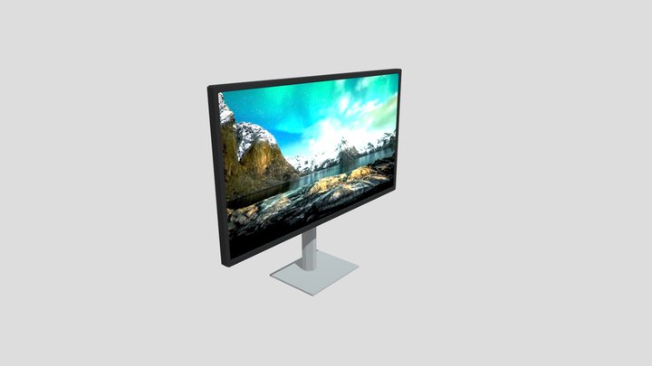 Monitor 3D Model
