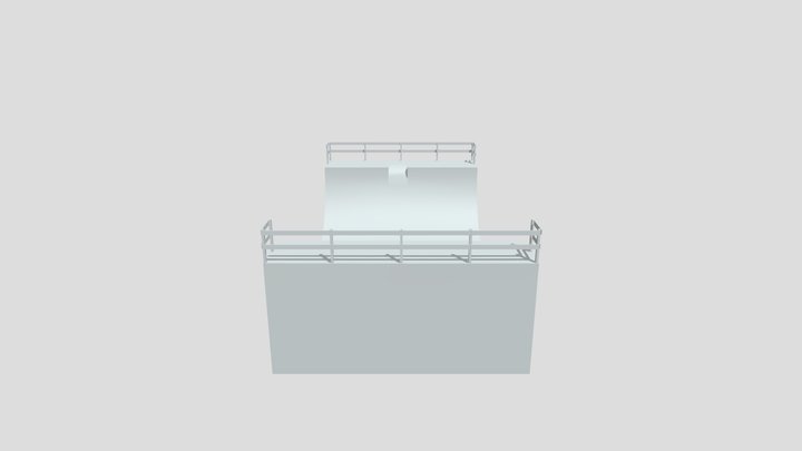 Skate Ramp 3D Model