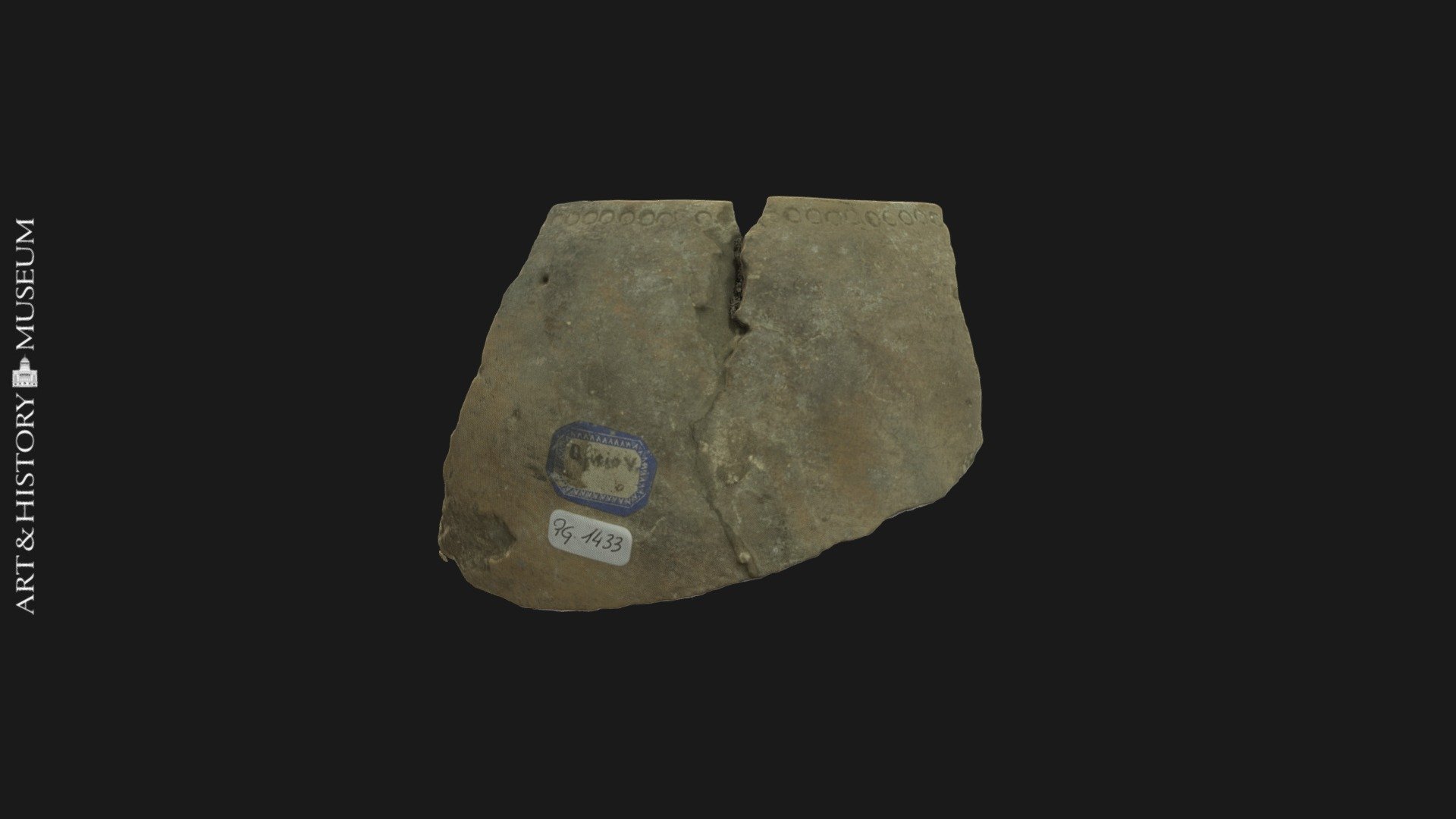 Wall fragment of a decorated vase - PG.2803.1433