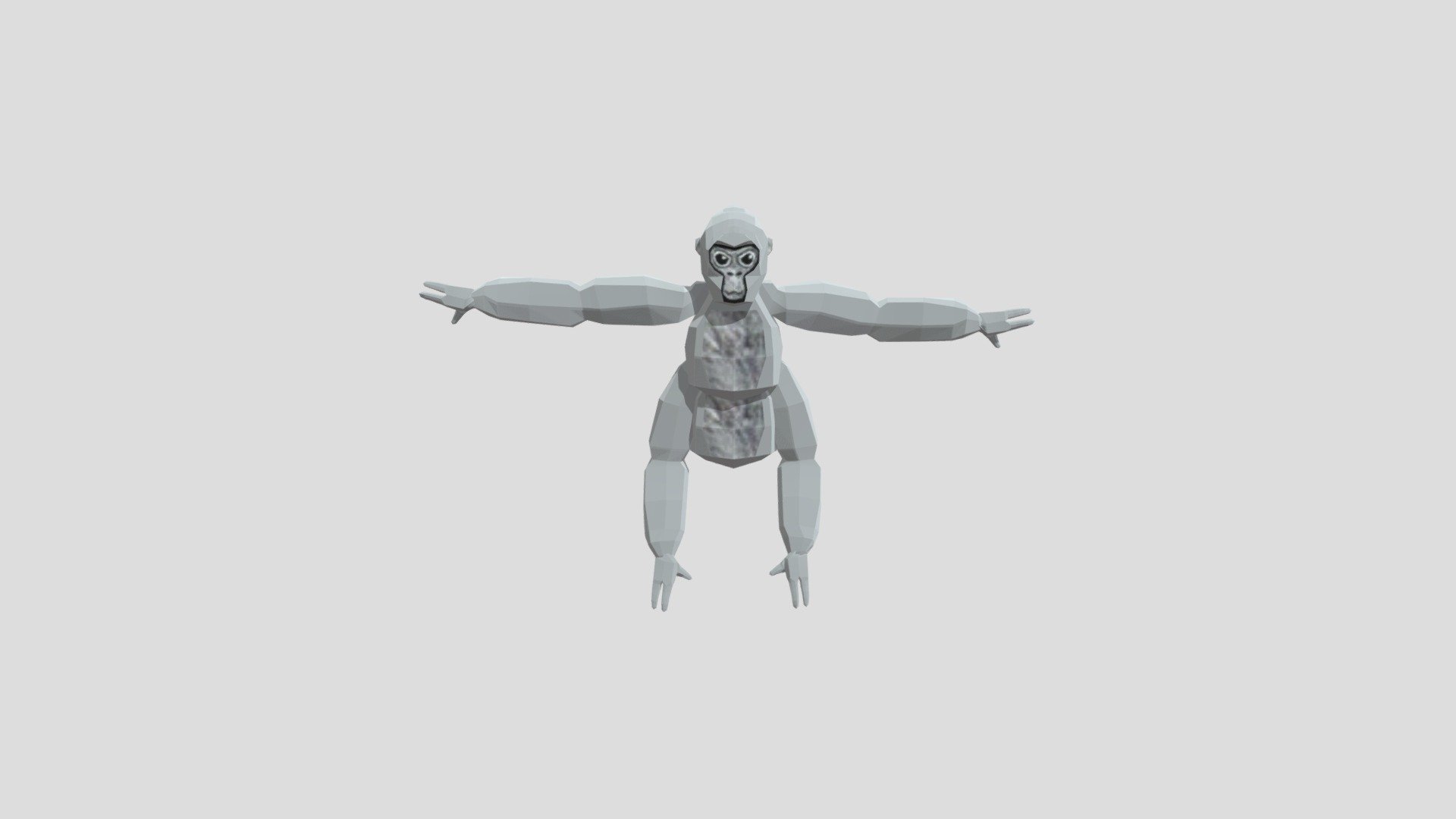 Cursed Gorilla Tag monkey - 3D model by ZilverBoi (@sebbehund09) [8ab6796]