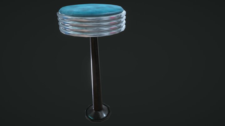 Pauline's StoolBar 3D Model