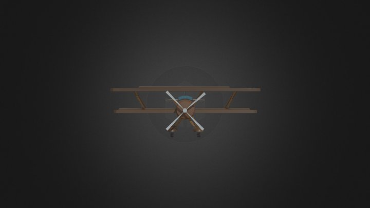 Ww2 Airplan 3D Model