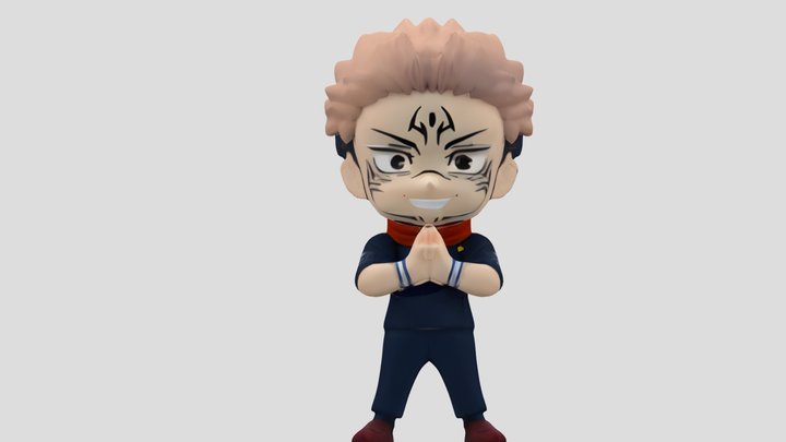 Ryumen Sukuna 3D Model