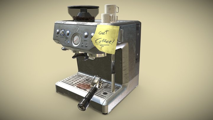 The Barista Express: Coffee Machine 3D Model